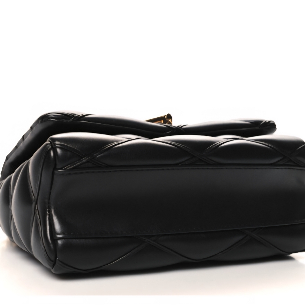 Louis Vuitton GO-14 Lambskin Malletage MM In Black. - Picture 5 of 16